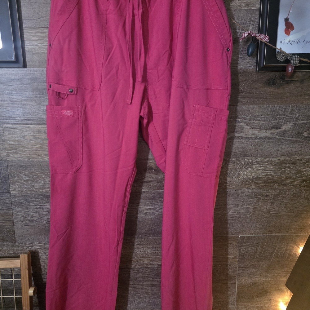Dickies Pink Scrub Pants